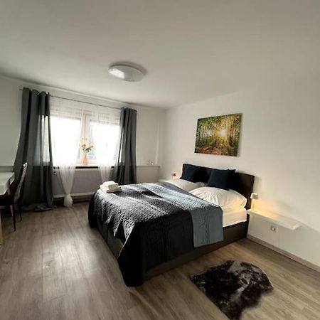 Familienwohnung Naehe Europapark, Messe, Gifiz See Offenburg Esterno foto
