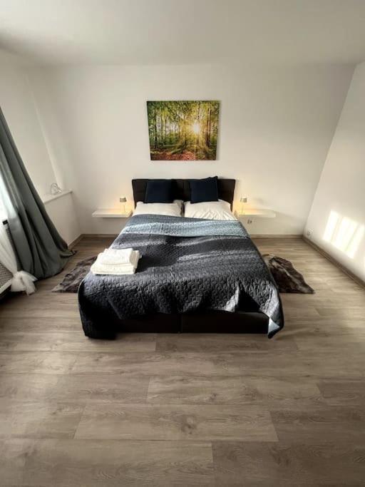 Familienwohnung Naehe Europapark, Messe, Gifiz See Offenburg Esterno foto